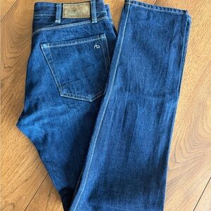rag & bone Dark Indigo Slim Jeans